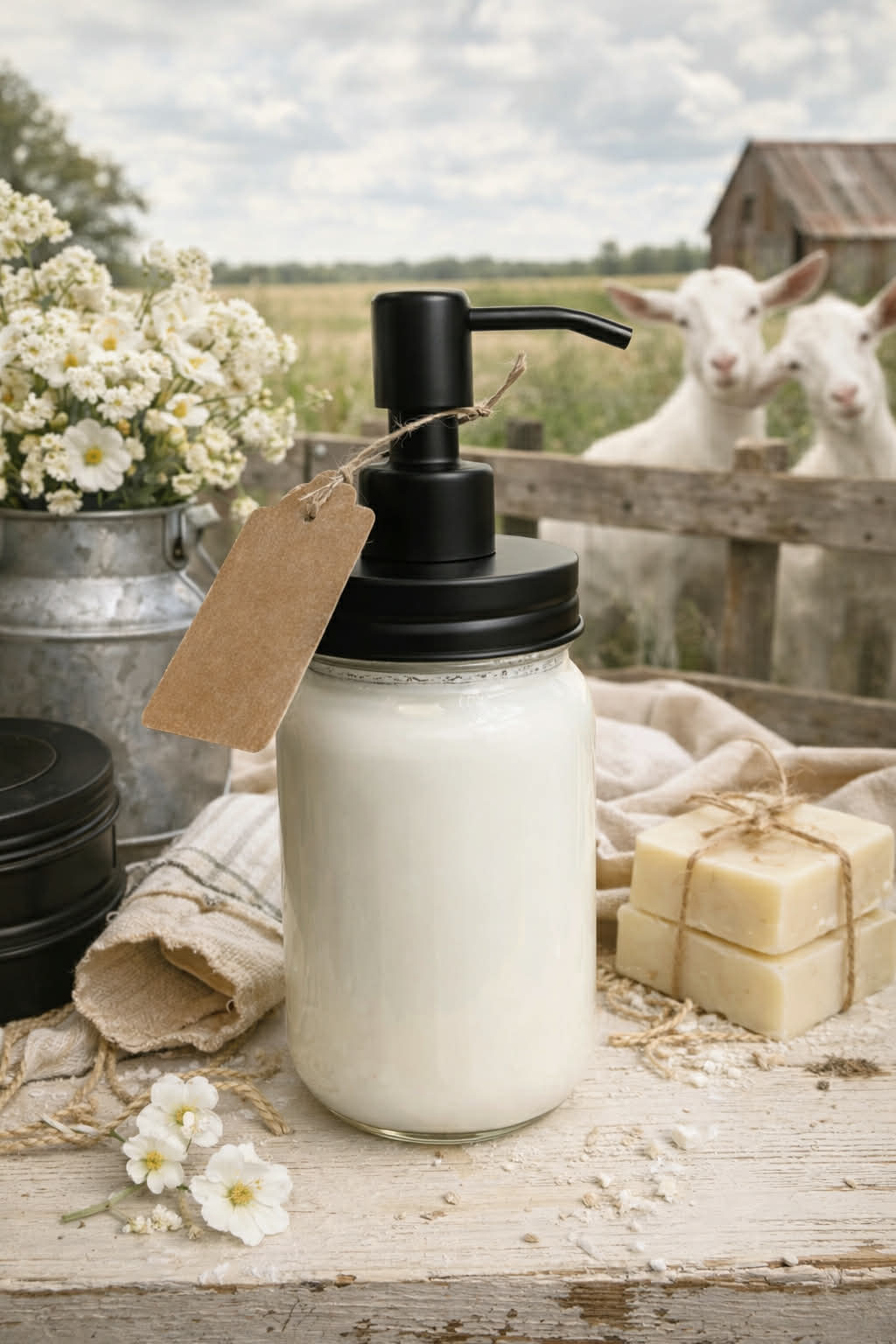 Goat Milk Liquid Lotions